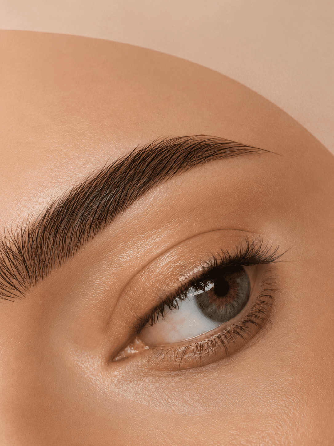 Augenbraue und Augenpartie als Beauty Close-up
