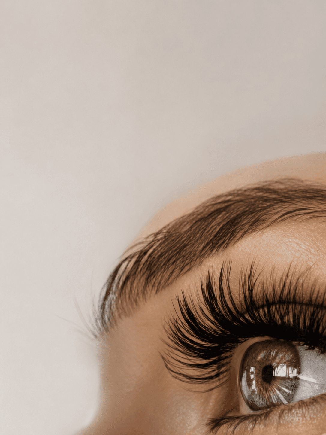 Wimpern und Augenpartie als Beauty Close-up